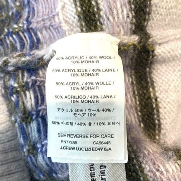 J. Crew Wool Blend Fair Isle Pullover Sweater Size Small - Picture 4 of 5